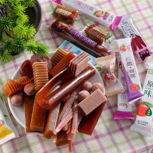 Mixed Hawthorn Rolls Fruit Paste Snacks Three Pounds Hawthorn Combination Honey Candy Burger Slices Cake from Hebei China