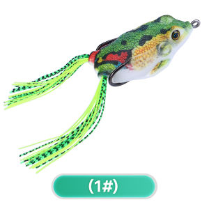 Weihe FISHING | Mồi Câu Cá Giả Hình Ếch Nổi Mặt Nước In 3D WEIHE 1 Cái Có Hai Móc Câu 7cm 18.6g Dùng Cho Câu Cá Biển Sông Hồ