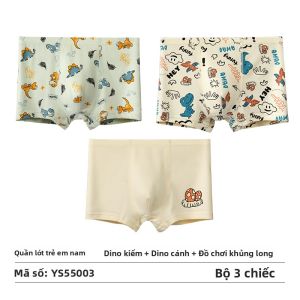 Quần lót trẻ em MiiOW Catman làm bằng vải cotton lụa tơ tằm kháng khuẩn thoải mái