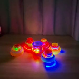 LYZRC New LED Light Up Gyro Toy with Sound and Music for Kids