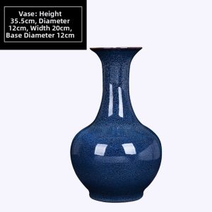 Antique Style Ceramic Living Room Flower Vase