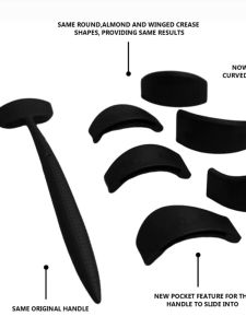 เครื่องปั่นอายแชโดว์แบบพกพาและแผ่นแสตมป์สําหรับการแต่งหน้าอย่างรวดเร็ว เหมาะสําหรับเครื่องมือความงามทุกสภาพผิวจากประเทศจีน