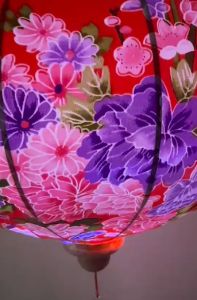 โคมไฟเวียดนาม สไตล์จีนดั้งเดิม สําหรับตกแต่ง ปาร์ตี้ เทศกาลไหว้พระจันทร์กลางฤดูใบไม้ร่วง Vietnam Lanterns