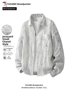 TUCANO | Ink Dyeing Loose Large Size Casual Long Sleeve Shirt for Men