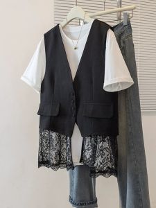 Summer Lace Stitched Premium Womans Clothes Set