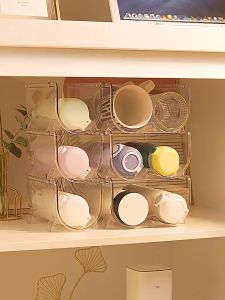𝗛𝗢𝗩𝗘𝗟𝗦𝗛𝗢𝗣 Bottle Organizer Akrilik Tempat Tumbler Rak Botol Gelas Susun Storage Adjustable Multifungsi