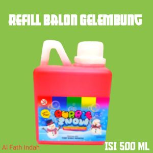 Refill Isi Ulang Air Balon Gelembung 500 ML
