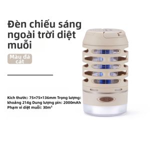 NatureHike | Đèn diệt muỗi cắm trại ngoài trời chống nước chiếu sáng dùng trong lều
