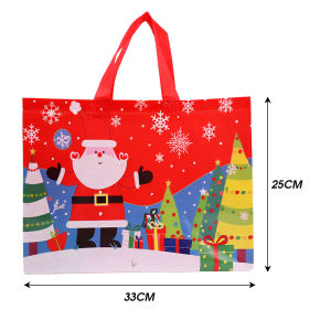 【On Sale】Christmas Gift Bag Various Cute Non-woven Fabric Birthday Party High Quality Waterproof Eco Bag
