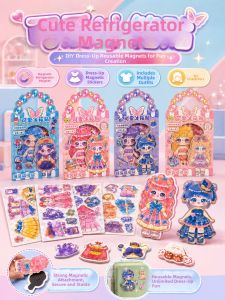 WEIBAI | Magnetic Dress-Up Girl Magnets