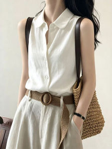 CHOEFULYN | Sleeveless Simple Fashion Business Polo Shirt