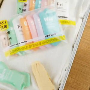 Disposable Panties Pure Cotton Sterile Travel Shorts Portable Pregnant Women Postpartum Confinement 一次性内裤 纯棉