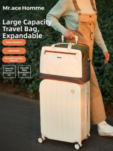 Mr. ace Homme | Expandable Light Capacity Travel & Gym Bag