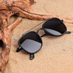 Gentle Fawn Kacamata Sunglasses Polarized Model Aviator Bahan Metal Kuat Kokoh Anti Silau Fashion Pria Wanita 62983