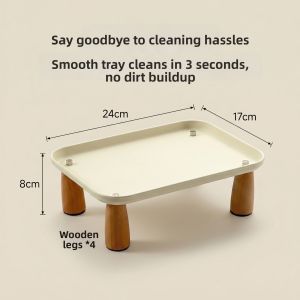 WODEBAIHUI | Elevated & Non-slip Pet Food Bowl Stand