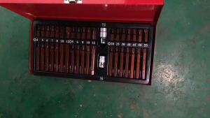 Heavy duty 40pcs Allen wrench set with free size 10 T wrench