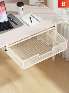 WUBUWEI | Pull-out Drawer Organizer for A4 Files and Stationery Storage