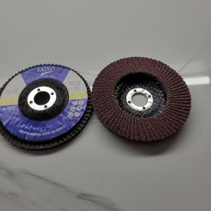Amplas susun TAIYO / flap disc 4in wheel bundar TAIYO A120