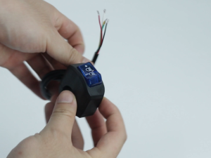 Motorcycle Modified On/Off/Low/High Beam Handlebar Switch with Led Light Control Switch Button Universal (1Pc)