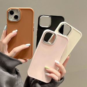 CrashStar เคสโทรศัพท์ซิลิโคนนิ่มสีทึบขอบตรงสี่เหลี่ยมสำหรับ iPhone 15 14 Pro Max Plus 13 12 11 Pro Max X XR XS Max นิ้ว 15 3 พิกเซลลงทุน 2 ทุน 13 15 18W ชุดฟอร์มช่วยเสริมสร้างฝากบุหรี่ ราคาที่น่าสนใจ