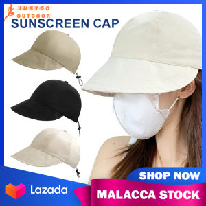 New Foldable Sun Hat Wide Brim Drawstring Adjustable Caps for Men Women Quick-Drying Beach Bucket Hats Summer Visors Fisherman Cap