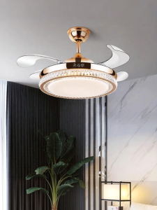 Chigo | Bluetooth Music Speaker Ultra-thin Integrated Fan Lamp