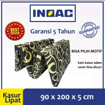 Kasur Busa Lipat INOAC Uk. 90x200x5 cm Garansi 5 Tahun