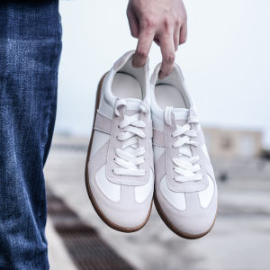 Breathable Vintage Couples Leather Shoes Trainer