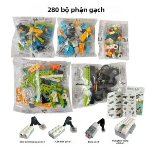 Bộ Lắp Ráp WeDo 2.0 Phiên Bản Pin Tương Thích Với 45300 Core Đồ Chơi Tự Lắp Ráp Quà Giáng Sinh Cho Trẻ Em