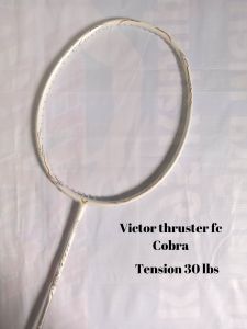 RAKET BADMINTON VICTOR THRUSTER FC COBRA TERBABRU 30 LBS [COD]