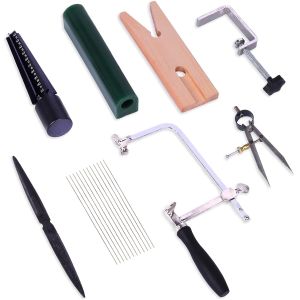 Complete Wax Ring Making Kit Carving Tools Tube Molds Ring Saw Blades Sizer and Jewelry Casting Supplies