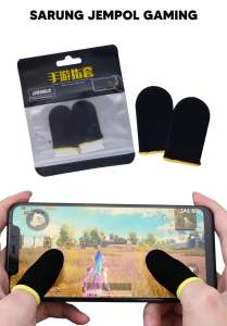 Sarung Jempol Gaming isi sepasang anti keringat dan sensitif touch