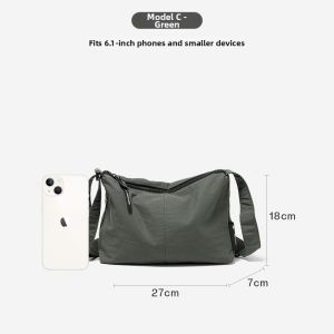 Fouvor | Durable Oxford Large Capacity Crossbody Bag