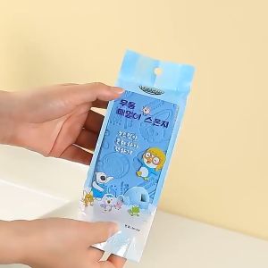 Bông tắm mút tẩy tế bào da chết tạo bọt nhiều màu sắc My Home DN223