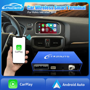 Wireless CarPlay for Volvo V40 2015-2019 7" Screen Android Auto Interface Mirror Link AirPlay Car Play Support Reverse Camera
