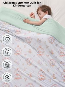 MUSHABAI | Cooling Silky Baby Blanket For Air Conditioned Rooms Washable