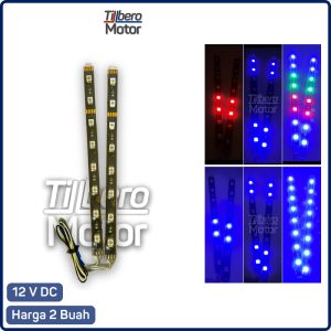 Lampu Variasi Kedip LED 8 Mata Alis Kolong Motor Mobil Tambahan