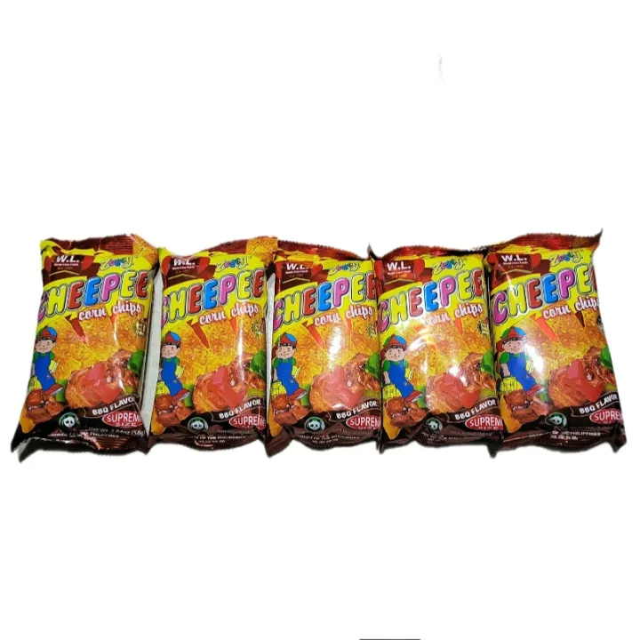 5 Packs Cheepee Corn Chips Jumbo BBQ Snack | Lazada PH
