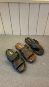 MAHARVA [CAKRA 401] Sandal Selop Pria Kasual Sendal Slop Cowok Distro Sandal Flip Flop Pria