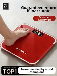 REXUELONG | Intelligent Accurate Body Fat Scale Home Use Weight Loss Charger Powered
