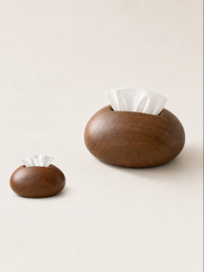 JIZHAO | Walnut Wood Patterned Decorative Gift Oval