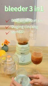 Maimeite Juicer Blender 1.5L Blender Listrik blender serba guna 3-in-1 juicer Penghancur Mixer Multifungsi 300 Watt