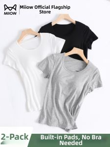 MiiOW | Padded T-Shirt Shortsleeve Sleepwear Outwear Homewear