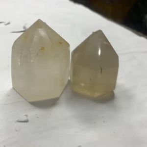 đá thạch anh mài bóng tự nhiên dùng làm trang trí decor thanh tẩy ( đá thật chuẩn Việt )