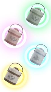 Hộp cà men tròn inox nhựa VIỆT NHẬT - Cặp lồng 2 tầng giữ nhiệt đựng cơm canh văn phòng - 6466