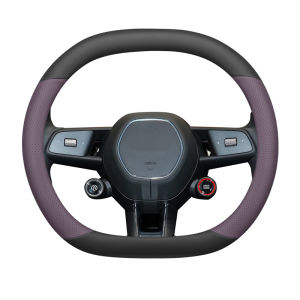 JIBEIDUN | All-Weather Fit Xiaomi Car Models Until 2026 Genuine Leather Super Thin Non-Slip No Smell Steering Wheel Cover