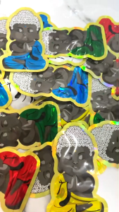 100pcs Mix Design Mylar Bags 3.5g Smell Proof  ถุงฟอยล์ 3.5 กรัม ลายผสม ซีลซิปล็อค กันกลิ่น