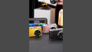 Back to 20s Old School CCD Camera LK-003 with dual lenses for Selfie