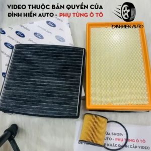 Lọc gió động cơ lọc điều hoà & lọc nhớt xe Ford Transit (đời 2008 - 2021) (YC15/1C15 | 6C1Q)