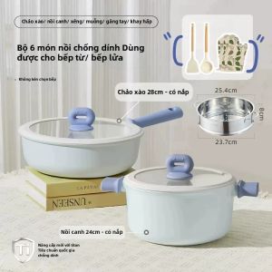CAROTE | Bộ Nồi Chống Dính Titanium
